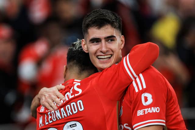 Benfica defender Antonio Silva. (Photo by PATRICIA DE MELO MOREIRA/AFP via Getty Images)