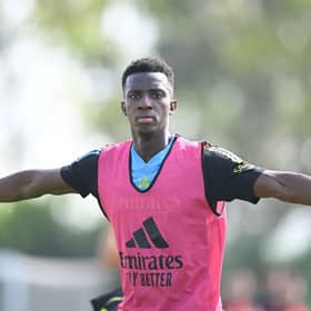 Eddie Nketiah of Arsenal