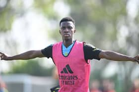 Eddie Nketiah of Arsenal