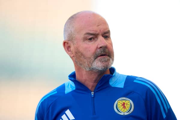 Steve Clarke, manager of Scotland