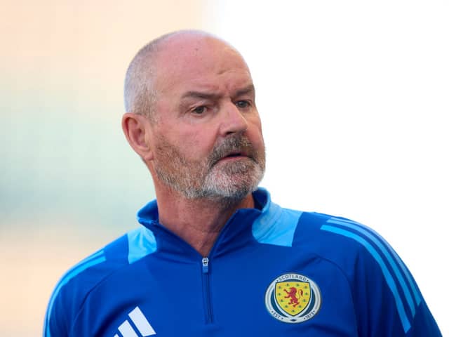 Steve Clarke, manager of Scotland