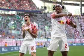 Benjamin Sesko of RB Leipzig
