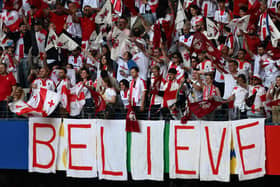 Georgia fans at Euro 2024