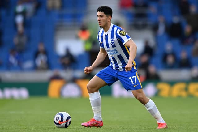 The 25-year-old is a free agent after making 43 Premier League appearances for Brighton across seven years.