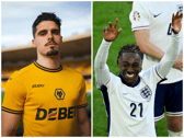 Wolves winger Pedro Neto and Crystal Palace attacker Eberechi Eze