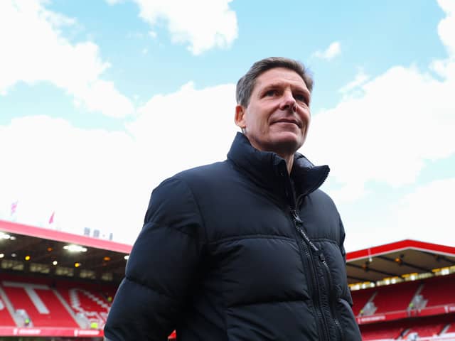 Crystal Palace manager Oliver Glasner.