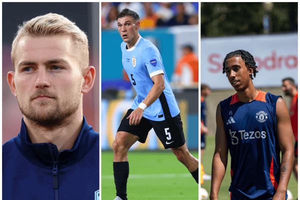 Matthijs de Ligt, Manuel Ugarte, and Leny Yoro