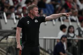 Eddie Howe, coach of Newcastle United