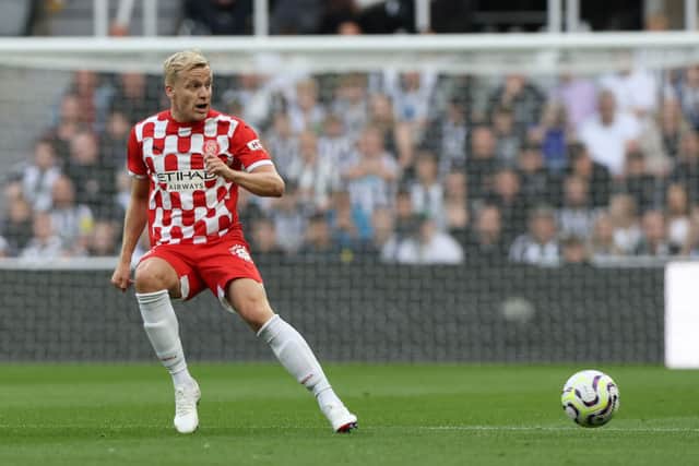 Girona signed Donny van de Beek for an initial €500,000 (£423k) but add-ons could bring the total to €9.1million. United also have a sell-on clause.