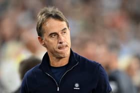 West Ham boss Julen Lopetegui.