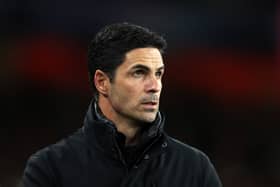 Arsenal manager Mikel Arteta.