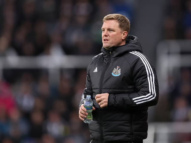 Newcastle United manager Eddie Howe.