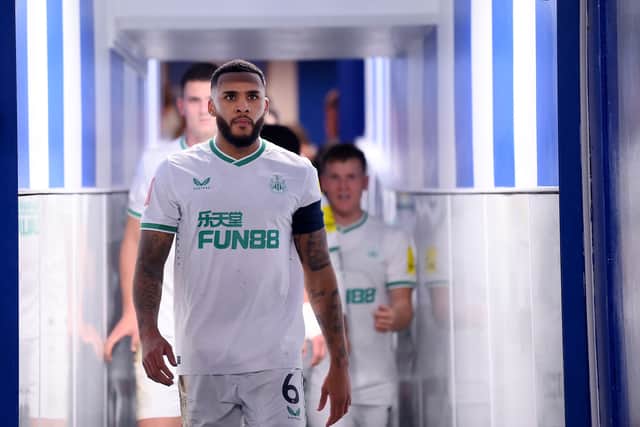 The Newcastle skipper will be hoping to make his return from injury in the new year