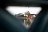 General view outside the stadium across the River Trent is seen prior to the Premier League match between Nottingham Forest FC and Newcastle United FC at City Ground on November 10, 2024 in Nottingham, England. (Photo by Naomi Baker/Getty Images)