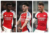 Saka, Rice & White: Arsenal injury news and expected return dates ahead of Nottingham Forest clash