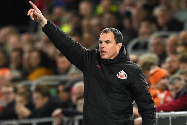 Sunderland boss Regis Le Bris.