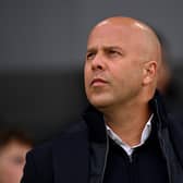 Arne Slot head coach of Liverpool during the Premier League match between Southampton FC and Liverpool FC at St Mary's Stadium on November 24, 2024 in Southampton, England. (Photo by Andrew Powell/Liverpool FC via Getty Images)