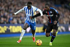 Tyrick Mitchell in action against Brighton.