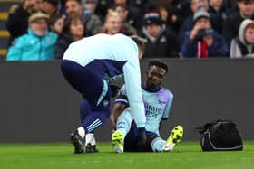 Bukayo Saka is expected to miss a significant portion of the season with an injury.