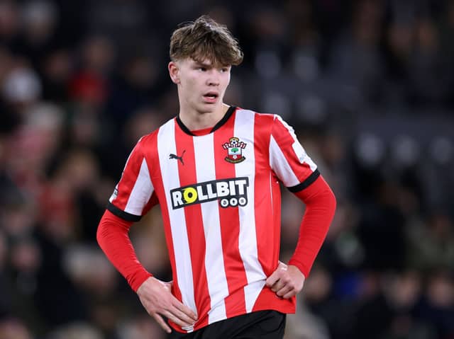 Southampton starlet Tyler Dibling is said to be on Newcastle United’s transfer radar