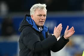 Everton boss David Moyes. (Photo by PAUL ELLIS/AFP via Getty Images) 