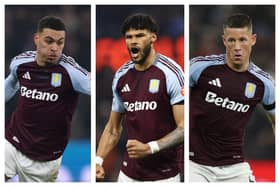 Rogers, Mings, Barkley: Latest Aston Villa injury news ahead of Crystal Palace clash