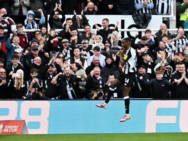 Alexander Isak was subbed off during Newcastle's defeat to Brighton in the FA Cup