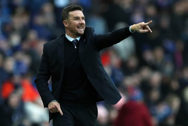 Interim Rangers head coach Barry Ferguson