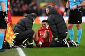 Trent Alexander-Arnold was struck down by injury in Liverpool’s Champions League defeat to PSG