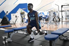 Bukayo Saka is edging closer to a return to fitness.