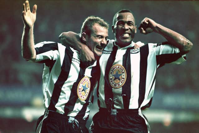 A look back at some of the most iconic Newcastle United home shirts of the 1990s.