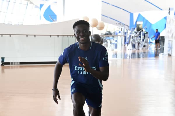 Bukayo Saka is edging closer to a return to first team action for Arsenal. (Getty Images)
