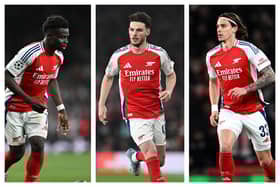 Saka, Rice & Calafiori: Latest Arsenal injury news ahead of Brentford match