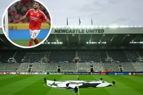Newcastle United are keeping tabs on a talented forward who recently scored a brace against the England national team