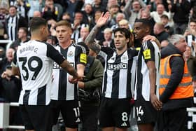 Newcastle United players (Photo by George Wood/Getty Images)