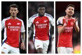 White, Partey & Jorginho: Latest Arsenal injury news and expected return dates ahead of Real Madrid match