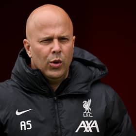 Liverpool boss Arne Slot. (Photo by Andrew Powell/Liverpool FC via Getty Images)
