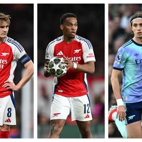 Ødegaard, Timber & Calafiori: Latest Arsenal injury news and return dates ahead of crucial PSG match