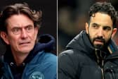 Brentford boss Thomas Frank and Man United's Ruben Amorim could look to seal a surprise swap deal this summer