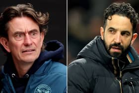 Brentford boss Thomas Frank and Man United's Ruben Amorim could look to seal a surprise swap deal this summer