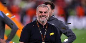Ange Postecoglou basks in the glory of Tottenham's Europa League triumph | Getty Images