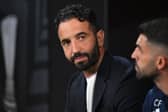A dejected Ruben Amorim at the Europa League final | Getty Images