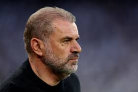 Ange Postecoglou watches Tottenham in the Europa League | Getty Images