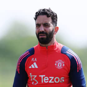 Manchester United boss Ruben Amorim. 