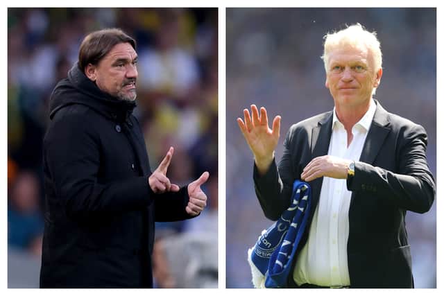 Daniel Farke and David Moyes