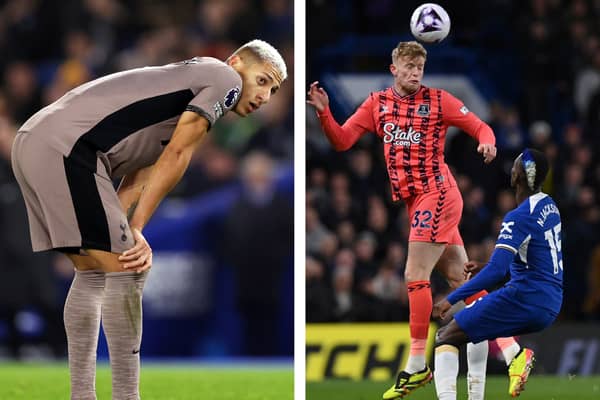 Richarlison and Jarrad Branthwaite in the Premier League for Tottenham and Everton | Getty Images / National World