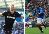 Tomas Soucek and Hamza Igamane celebrate for West Ham and Rangers | Getty Images/National World