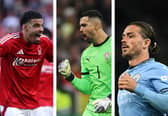 Morgan Gibbs-White, Diogo Costa and Jack Grealish could all feature in Manchester City's transfer business this summer | Getty Images/National World
