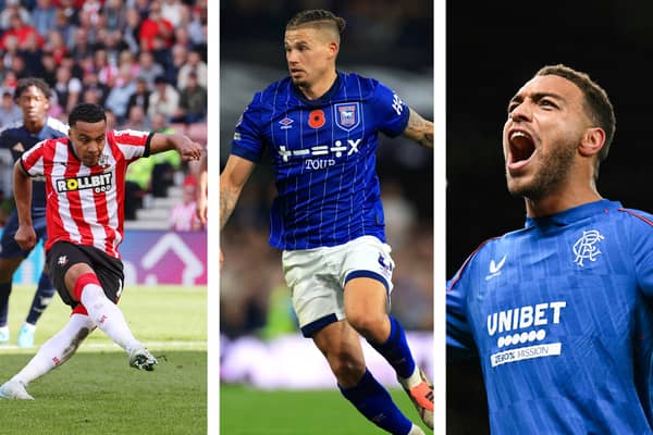 Could Cameron Archer, Kalvin Phillips and Cyriel Dessers all be part of Rangers' transfer business this summer? | National World/Getty Images