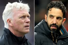 David Moyes and Ruben Amorim